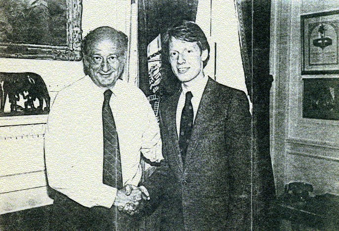 Meeting Mayor Ed Koch, New York City