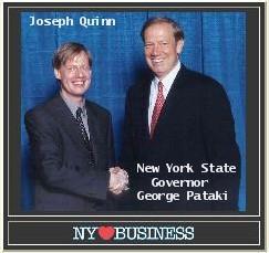 Meeting Governor Pataki, New York State